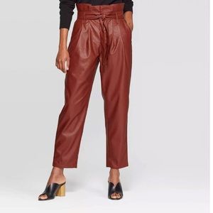 Faux Leather pants